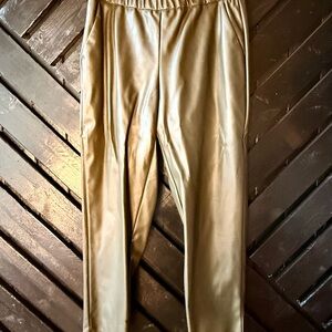 a new day Faux Leather Pull-On Ankle Crop